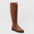 Фото #1 товара Women's Sienna Tall Dress Boots - A New Day Brown 6.5WC