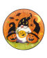 Фото #5 товара Halloween Gnomes Dessert Plate Set, 4 Pieces