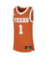 Big Boys #1 Orange Texas Longhorns Replica Team Basketball Jersey