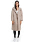 Фото #1 товара Women Walk This Way Wool Blend Oversized Coat