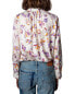 Zadig & Voltaire Tink Jac Cut Flowers Silk-Blend Shirt Women's