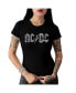 ფოტო #1 პროდუქტის Women's AC/DC Word Art T-Shirt