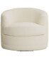 Фото #4 товара Jenselle 36" Fabric Swivel Chair, Created for Macy's