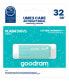 Фото #3 товара GoodRam UME3 - 32 GB - USB Type-A - 3.2 Gen 1 (3.1 Gen 1) - 60 MB/s - Cap - Turquoise