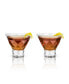 Фото #2 товара Raye Gem Crystal Martini Glasses, Set of 2, 7.5 Oz