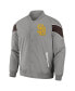 Men's Darius Rucker Collection by Gray San Diego Padres Baseball Raglan Full-Snap Jacket