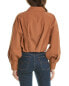 Фото #2 товара Oat New York Cropped Blouse Women's Brown M