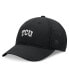 Фото #1 товара Men's Black TCU Horned Frogs Liquesce Trucker Adjustable Hat