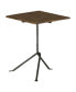 Фото #1 товара 20" Mango Wood Square Accent Table with Tripod Legs