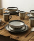 Фото #7 товара Lucy 16 Pc. Dinnerware Set, Service for 4