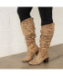 ფოტო #6 პროდუქტის Women's Aneil Wide Calf Boots