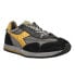 Фото #3 товара Diadora Equipe H Dirty Stone Wash Evo Lace Up Mens Grey Sneakers Casual Shoes 1