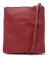 ფოტო #3 პროდუქტის Triple-Zip Pebble Leather Dasher Crossbody, Created for Macy's