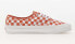 Фото #1 товара [VN0A5FBD0HL] Mens Vans VAULT OG AUTHENTIC LX 'CHECKERBOARD MECCA ORANGE'