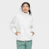 Фото #1 товара Women's High Pile Fleece 1/2 Zip Pull Over - All in Motion Cream XS