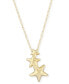 ფოტო #1 პროდუქტის Triple Star Crawler Necklace Set in 14k Gold