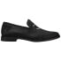 Фото #1 товара Sperry Overlook Smoking Slipper Plain Toe Dress Mens Black Dress Shoes STS18366