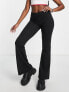 Фото #7 товара Only high waisted flares in black