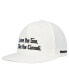 Фото #1 товара Men's and Women's White The Godfather Leave the Gun, Take the Cannoli Snapback Hat