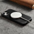 Skórzane etui iPhone 14 magnetyczne z MagSafe Oil Wax Premium Leather Case czarny