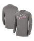 Men's Charcoal Phoenix Suns 2023/24 City Edition Max90 Expressive Long Sleeve T-shirt