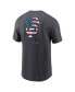 Фото #4 товара Men's Anthracite San Francisco Giants Americana T-shirt
