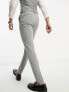 Фото #3 товара ASOS DESIGN skinny suit trouser in grey