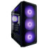LC-Power Gaming 804B - Midi Tower - PC - Black - ATX - micro ATX - Mini-ITX - Metal - Plastic - Tempered glass - 16 cm