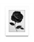Фото #1 товара Ruben Ireland Fabric Rose White Framed Print 24" x 32"
