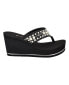 Фото #2 товара Women's Silus Embellished Platform Wedge Sandals