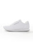 Tommy Hilfiger runner stripe trainers in white