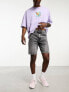 Фото #7 товара Only & Sons loose fit denim shorts in grey wash