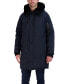 Фото #1 товара Men's Long Parka with Faux Fur Lined Hood