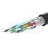 Kabel przewód kątowy 90° HDMI 4K 30Hz 1m - czarny
