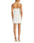 Ml Monique Lhuillier Jillian Crepe Short Dress Women's 12 - фото #2