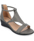 ფოტო #1 პროდუქტის Women's Trayle Wedge Sandals