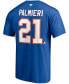 Фото #3 товара Men's Kyle Palmieri Royal New York Islanders Authentic Stack Name and Number T-shirt