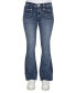 Crave Fame Juniors' Heavy-Stitch Flare-Leg Denim Jeans