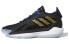 Фото #1 товара adidas D lillard 6 防滑耐磨 低帮 实战篮球鞋 男款 黑金蓝 / Баскетбольные кроссовки Adidas D lillard 6 FU9457