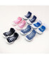 Infant Girl Boy Breathable Washable Non-Slip Sock Shoes Sneakers - Denim Blue