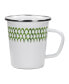 Фото #1 товара Scallop Enamelware Latte Mugs, Set of 4