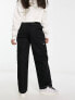 Dickies straight fit sawyerville trousers with double knee stitching in black