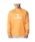 Фото #1 товара Men's Tennessee Orange Tennessee Volunteers PFG Terminal Tackle Omni-Shade Raglan Long Sleeve T-shirt