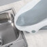 SUMMER Clean Splbadliege, zur Verwendung auf der Theke, am Waschbecken oder in der Badewanne, 3 Liegepositionen, grau