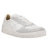 Фото #4 товара Diadora B.Elite H Leather Dirty Lace Up Mens Off White Sneakers Casual Shoes 17