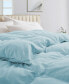 Фото #6 товара All Season Ultra Soft Goose Feather and Down Comforter, Twin