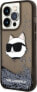 Karl Lagerfeld Karl Lagerfeld KLHCP14LLNCHCK iPhone 14 Pro 6,1" czarny/black hardcase Glitter Choupette Head NoSize