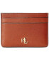 Women's Full-Grain Leather Small Slim Card Case