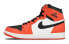 Фото #2 товара Jordan Air Jordan 1 Retro High Rare Air Max 高帮 复古篮球鞋 GS 白红 / Кроссовки Jordan Air Jordan 705300-800