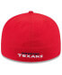 ფოტო #1 პროდუქტის Men's Red Houston Texans Omaha Low Profile 59FIFTY Fitted Hat